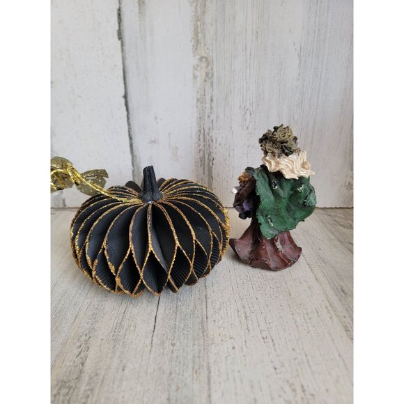 Witch mummy pumpkin Halloween figure decor set unique - Picture 6 of 7